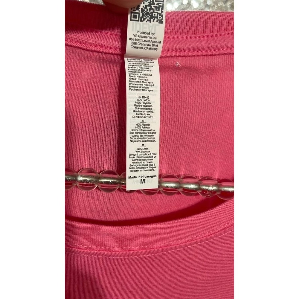 Next Level SheEO Graphic Tee Women M Pink Good Short Sleeve Entrepreneur Shirt - Picture 4 of 4